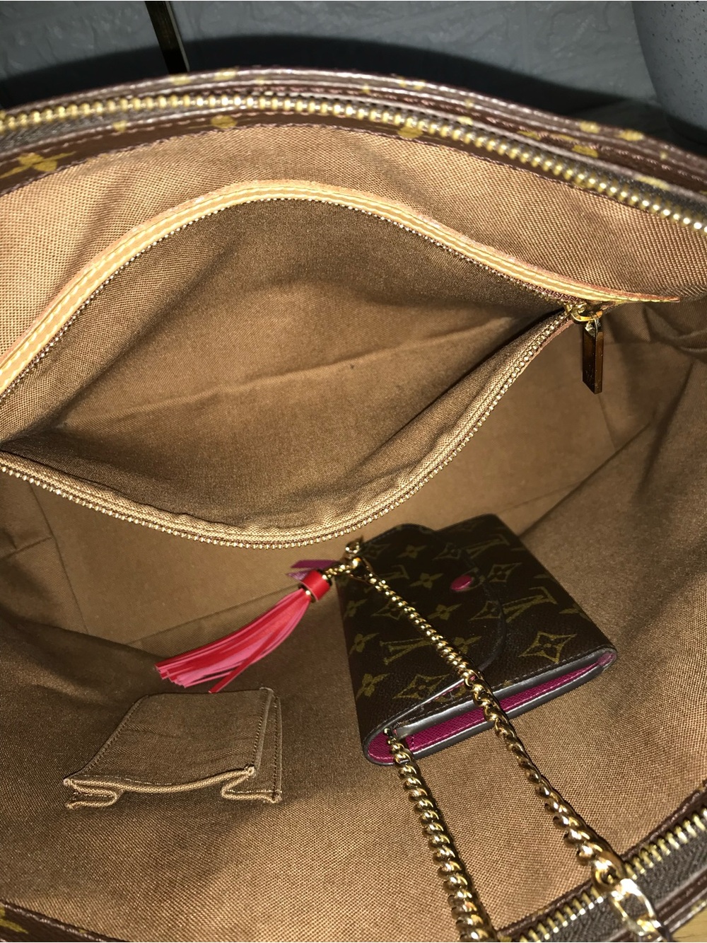 ✅LV LAST 1 BUNDLE DEAL LARGEBAG+LONG WALLET LOUIS VUITTON - Picture 8 of 16